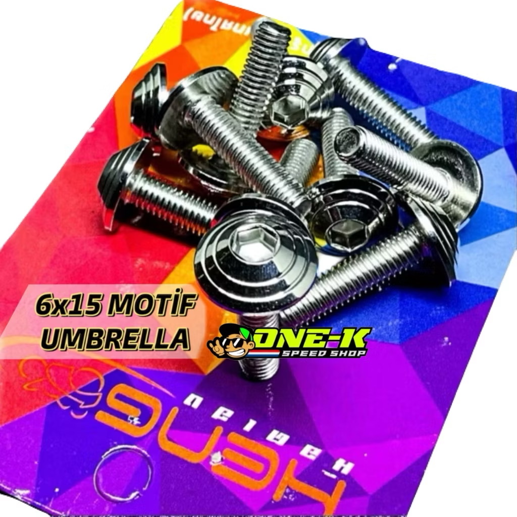 HENG M6x15 PAYUNG UMBRELLA / PIRAMID CEMBUNG