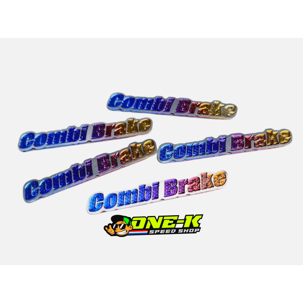 EMBLEM COMBI BRAKE TITANIUM ORIGINAL VIETNAM