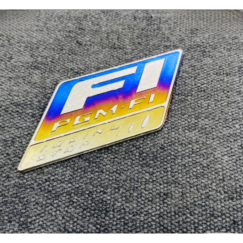 Emblem Logo FI Titanium Original Vietnam