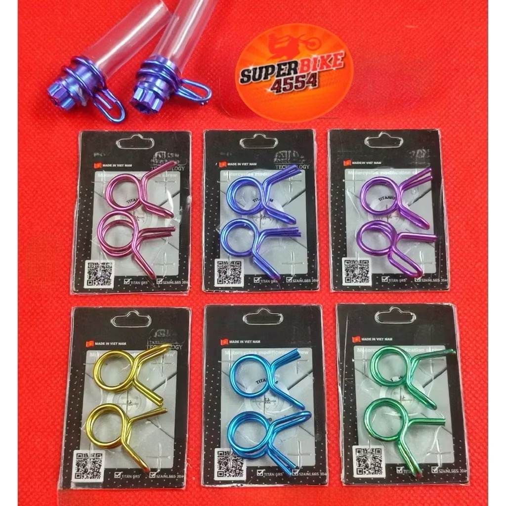 KLEMAN DRAIN TUBE TITANIUM GR5 ( HARGA 1 pcs )