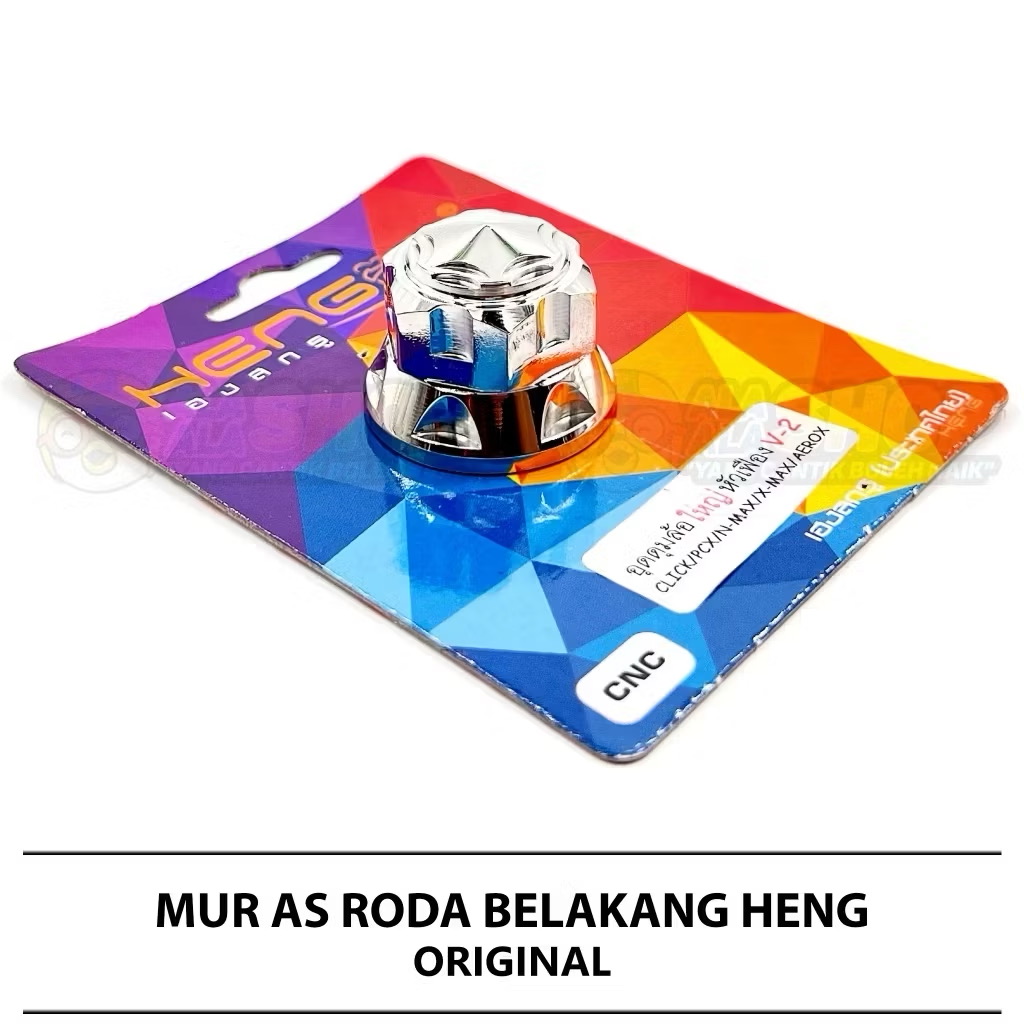 HENG MUR RODA BELAKANG V-2 HONDA STAINLESS