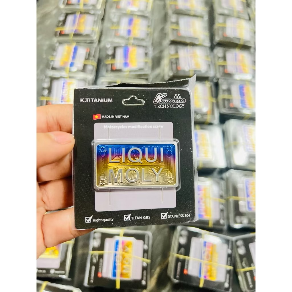 EMBLEM SENSOR LIQUIMOLY TITANIUM