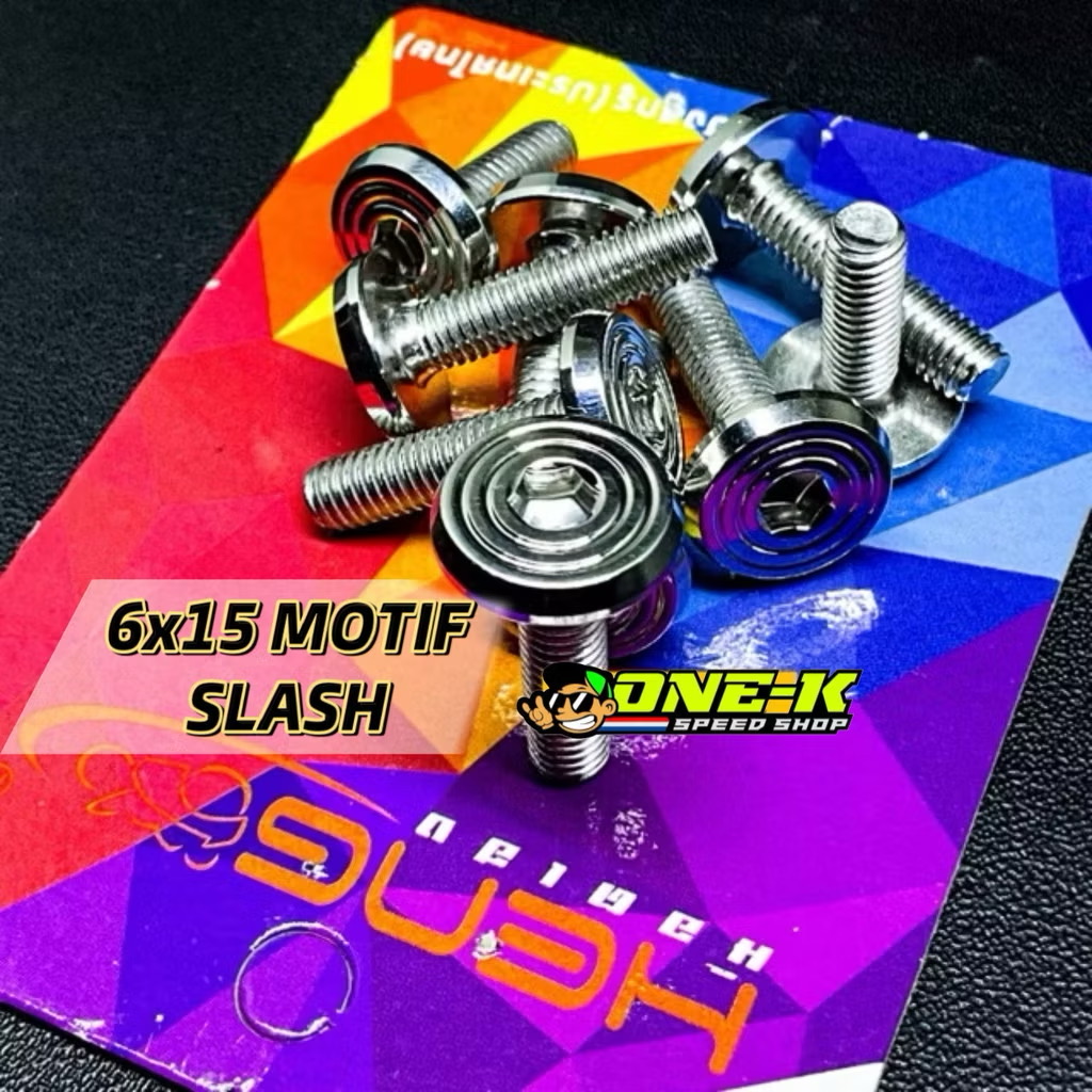 HENG M6X15 SLASH / SPIRAL DATAR